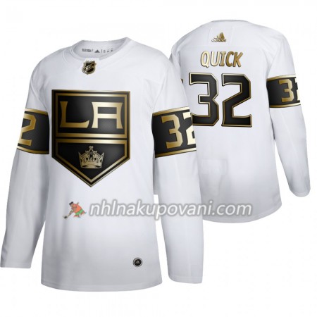 Los Angeles Kings Dresy Jonathan Quick 32 Adidas 2019-2020 Golden Edition Bílá Authentic - Pánské